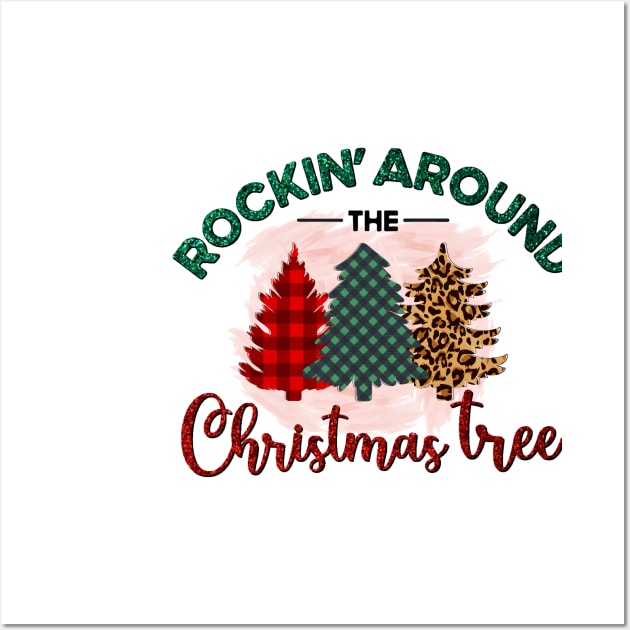 Rocking around the Christmas tree Wall Art by NotUrOrdinaryDesign